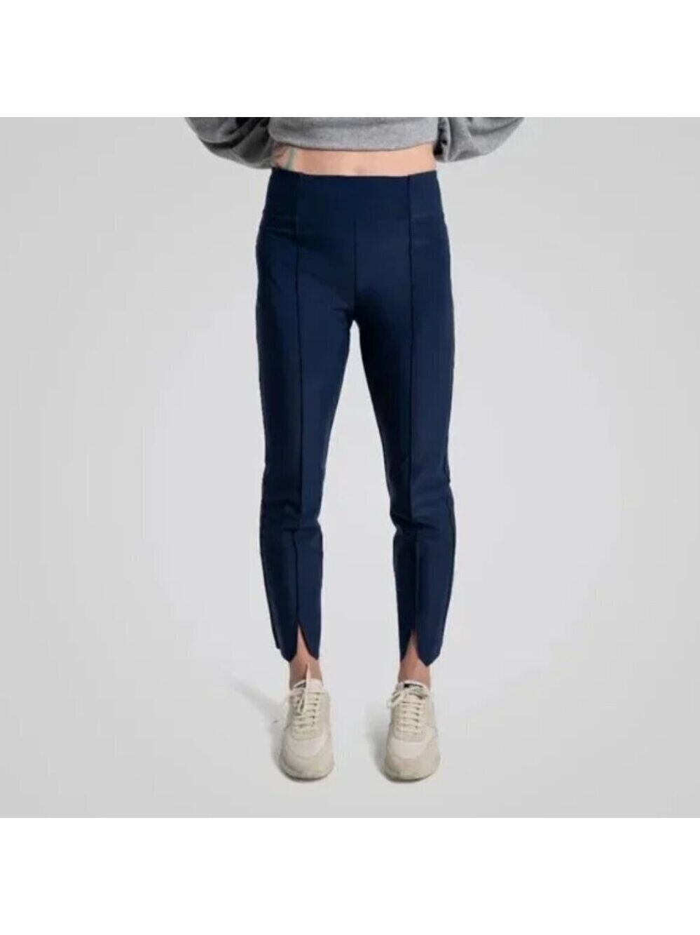 NWT epoque evolution | Jet Set Trousers In Navy Blue (Size 6) - Picture 2 of 10